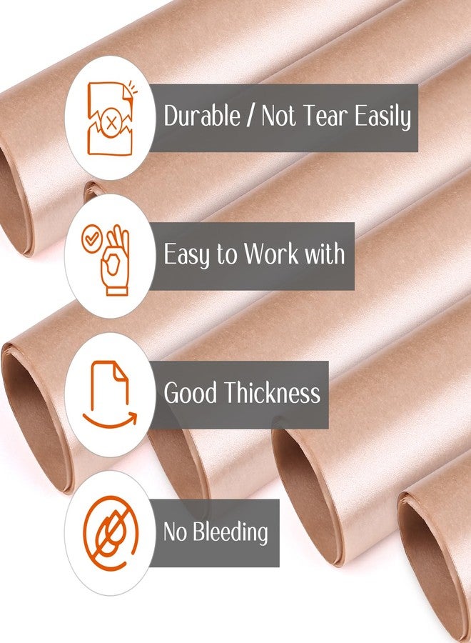 KESOTE Rose Gold Tissue Paper for Gift Bags, 14" x 20" Wrapping Paper Bulk Tissue Paper for Crafts, Packaging, Gift Wrap, Christmas, Holidays - 60 Sheets - Image 5